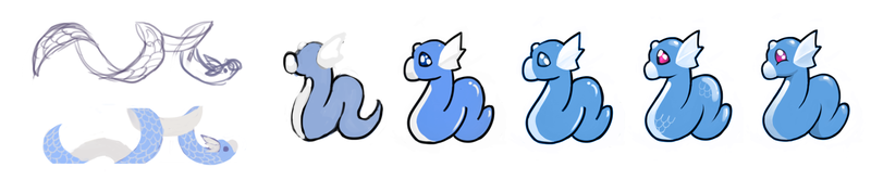 Illustration for article titled Daenerys' Dragonair! Pokemon One a Day!